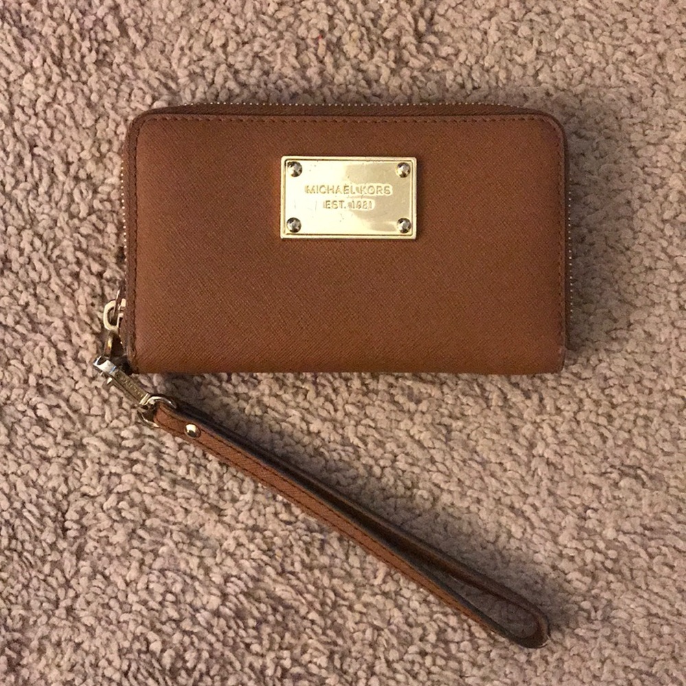 Michael kors wristlet.